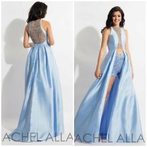 Rachel Allan Periwinkle Romper